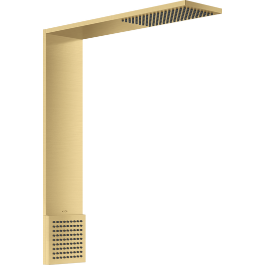 Axor ShowerComposition 1.75 GPM 1-Jet 2 Function Brushed Gold Optic Showerhead Module