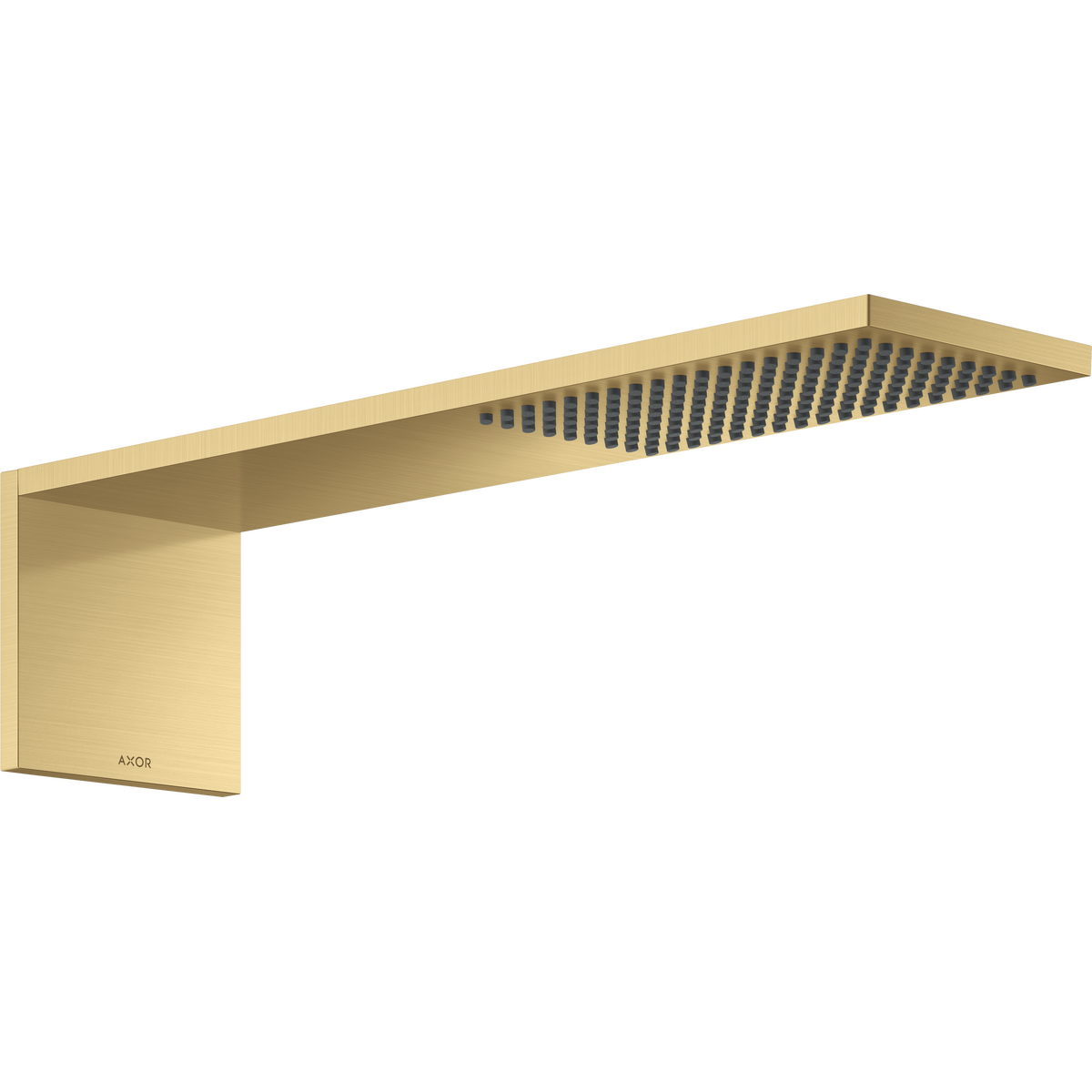 Axor ShowerComposition 1.75 GPM 1-Jet Brushed Gold Optic Showerhead Module