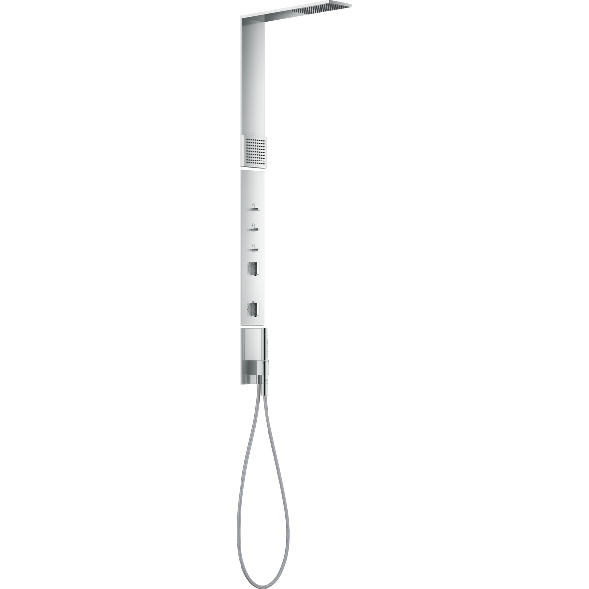 Axor ShowerComposition 1.75 GPM Chrome Shower Column Set