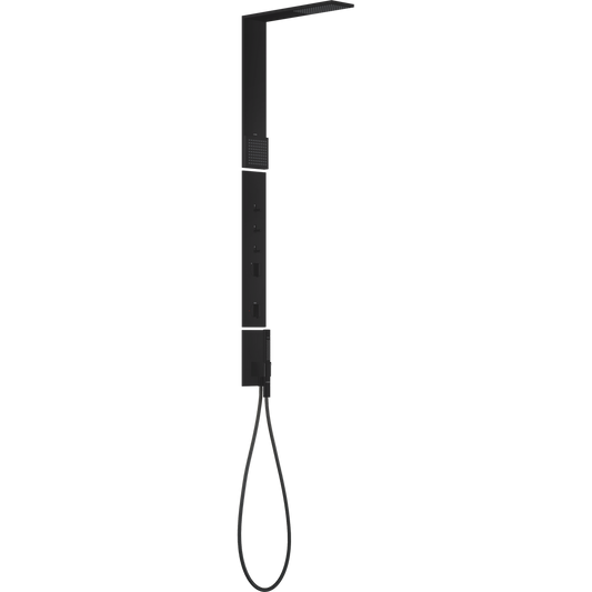 Axor ShowerComposition 1.75 GPM Matte Black Shower Column Set