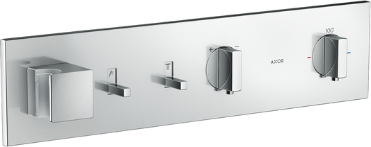 Axor ShowerComposition 2 Functions Chrome Thermostatic Module Trim