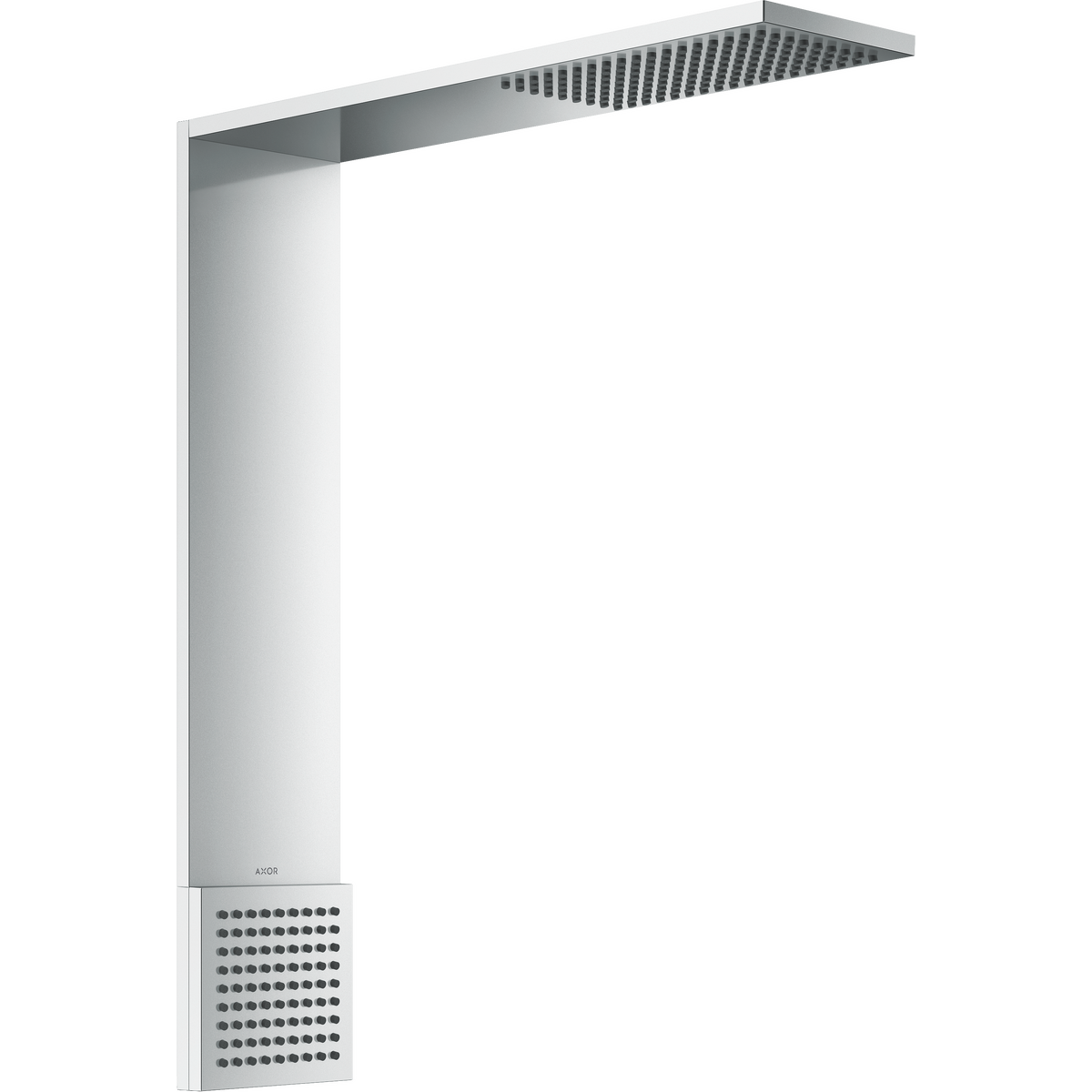 Axor ShowerComposition 2.5 GPM 1-Jet Overhead Shower and Shoulder Shower Chrome Shower Module