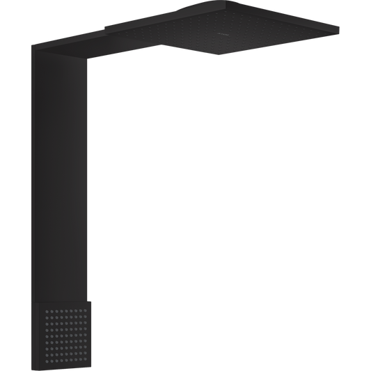 Axor ShowerComposition 2.5 GPM 2-Jet Overhead Shower 1-Jet Shoulder Shower Matte Black Shower Module