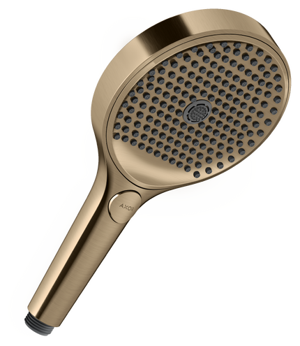 Axor ShowerSolutions 1.5 GPM 130 3-Jet Brushed Bronze Handshower