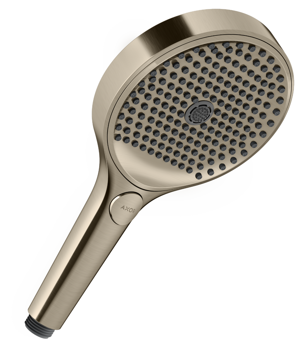 Axor ShowerSolutions 1.5 GPM 130 3-Jet Brushed Nickel Handshower