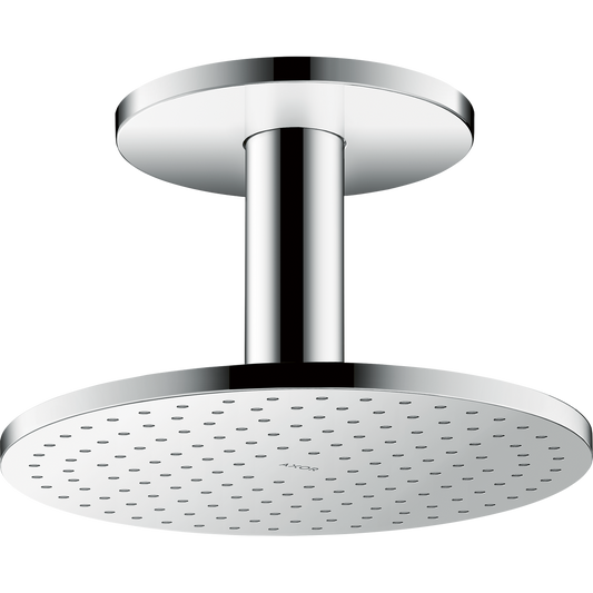 Axor ShowerSolutions 2.5 GPM 250 2-Jet Chrome Showerhead With Ceiling Connection
