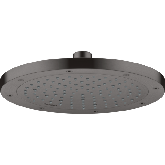Axor ShowerSolutions 1.5 GPM 245 1-Jet Brushed Black Chrome Rain Showerhead