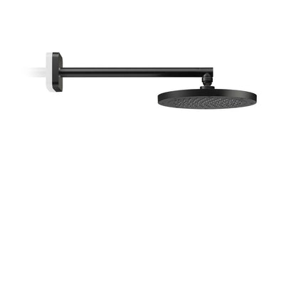 Axor ShowerSolutions 1.5 GPM 245 1-Jet Matte Black Rain Showerhead