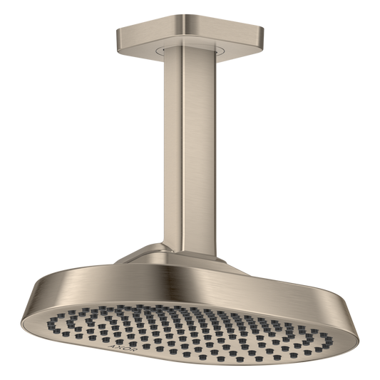 Axor ShowerSphere 1.5 GPM 250 1-Jet Ceiling Connection Brushed Nickel Showerhead