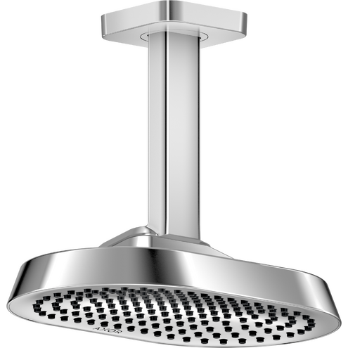 Axor ShowerSphere 1.5 GPM 250 1-Jet Ceiling Connection Polished Nickel Showerhead