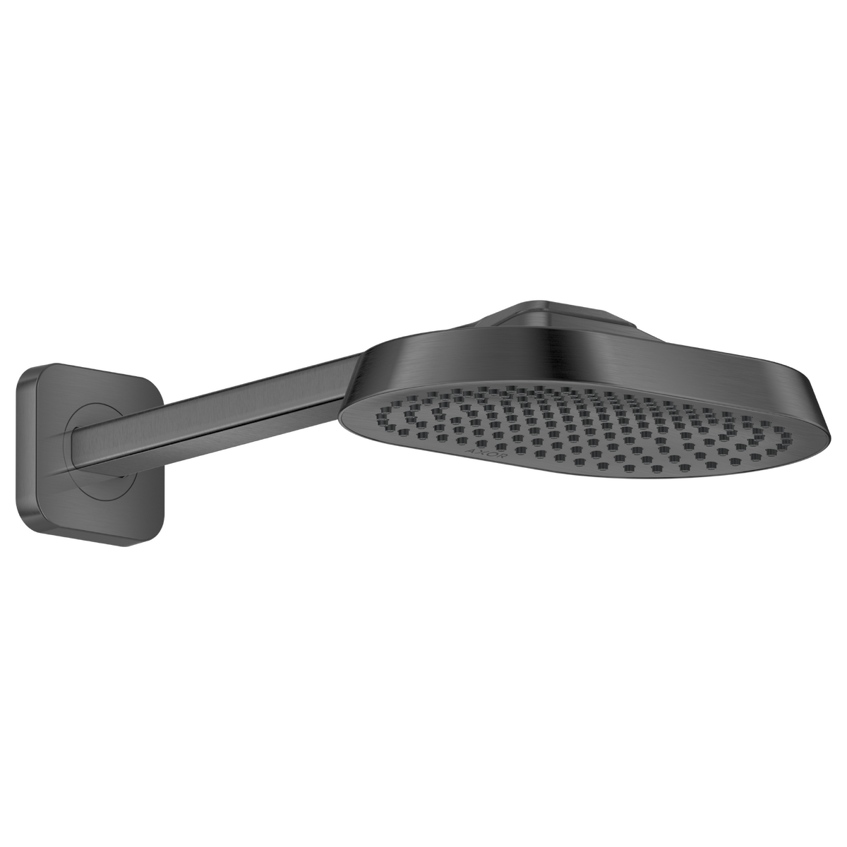 Axor ShowerSphere 1.75 GPM 250 1-Jet Brushed Black Chrome Showerhead With Shower Arm