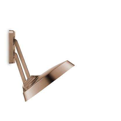 Axor ShowerSphere 1.75 GPM 370 2-Jet Brushed Bronze Showerhead With Adjustable Showerarm