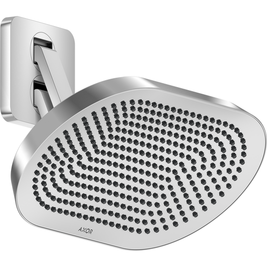 Axor ShowerSphere 1.75 GPM 370 2-Jet Chrome Showerhead With Adjustable Showerarm