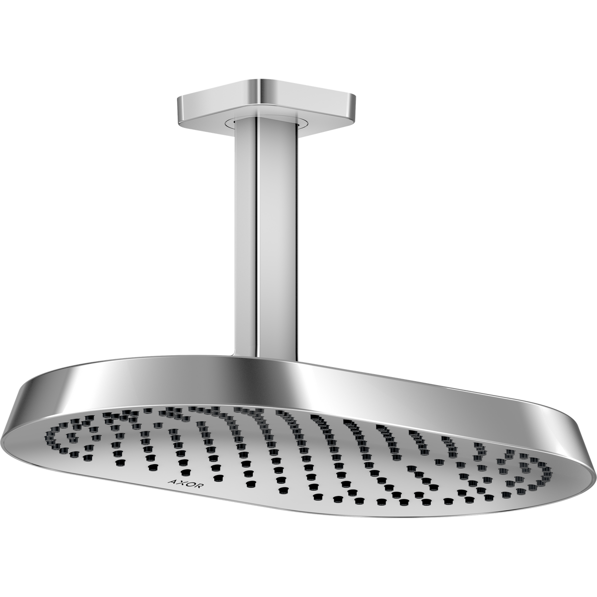 Axor ShowerSphere 2.5 GPM 370 1-Jet Ceiling Connection Chrome Showerhead
