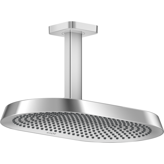 Axor ShowerSphere 1.75 GPM 370 2-Jet Polished Nickel Showerhead With Ceiling Connection