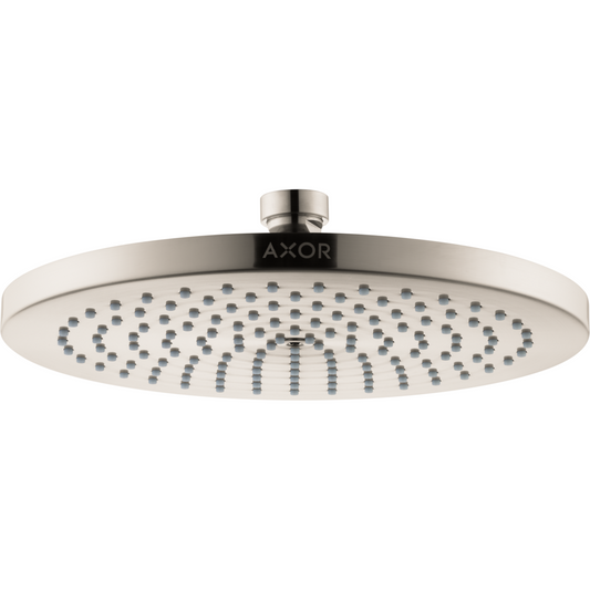 Axor Starck 1.75 GPM 240 1-Jet Brushed Nickel Rain Showerhead