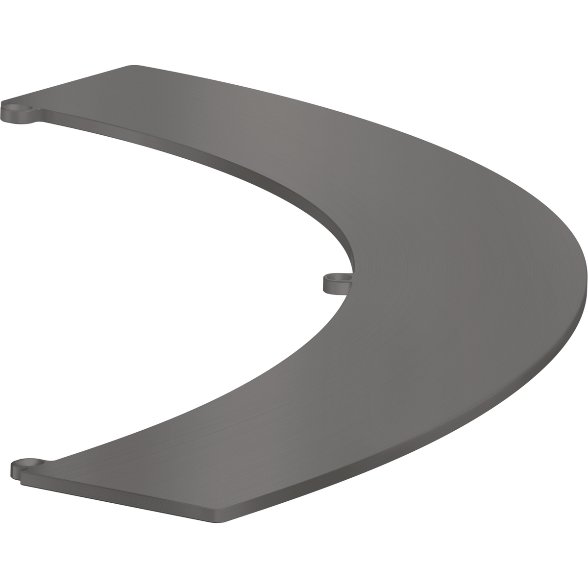 Axor Suite Metal Brushed Black Chrome Optic Shelf
