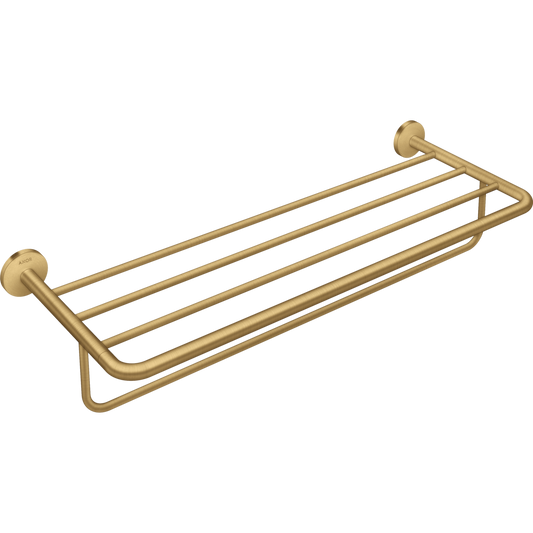 Axor Universal Circular 24" Brushed Gold Optic Towel Rack
