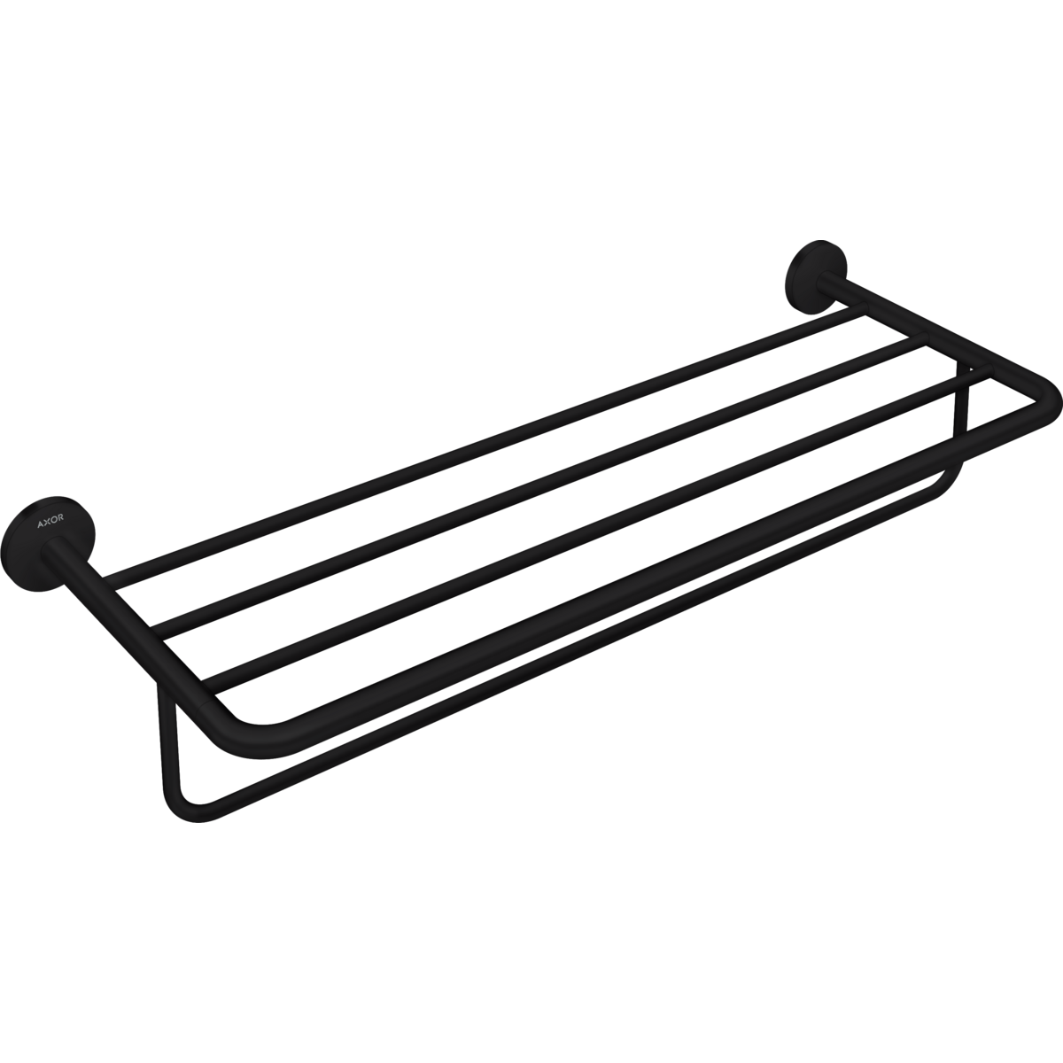 Axor Universal Circular 24" Matte Black Towel Rack