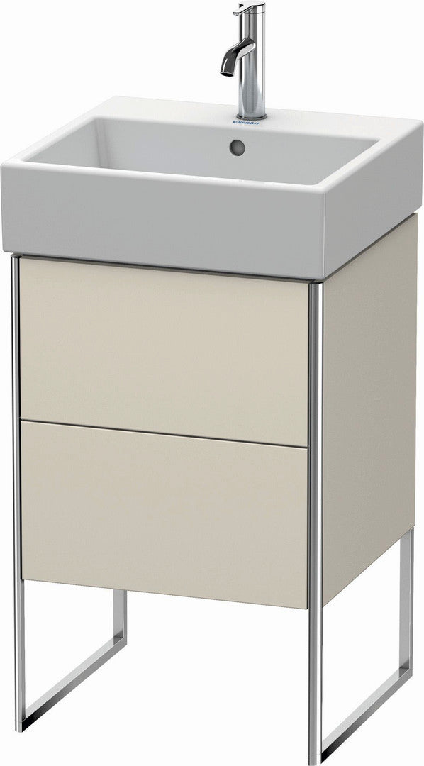 Duravit XSquare 19" Taupe Two Drawer Floorstanding Vanity Unit (XS447209191)