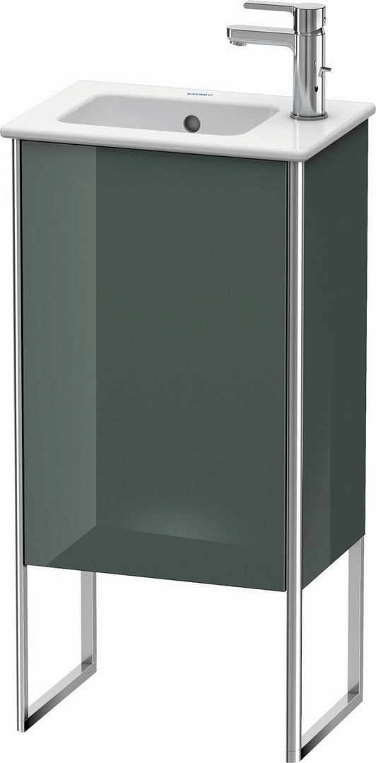 Duravit XSquare 16" Dolomite Gray One Door Floorstanding Vanity Unit (XS4440L3838)
