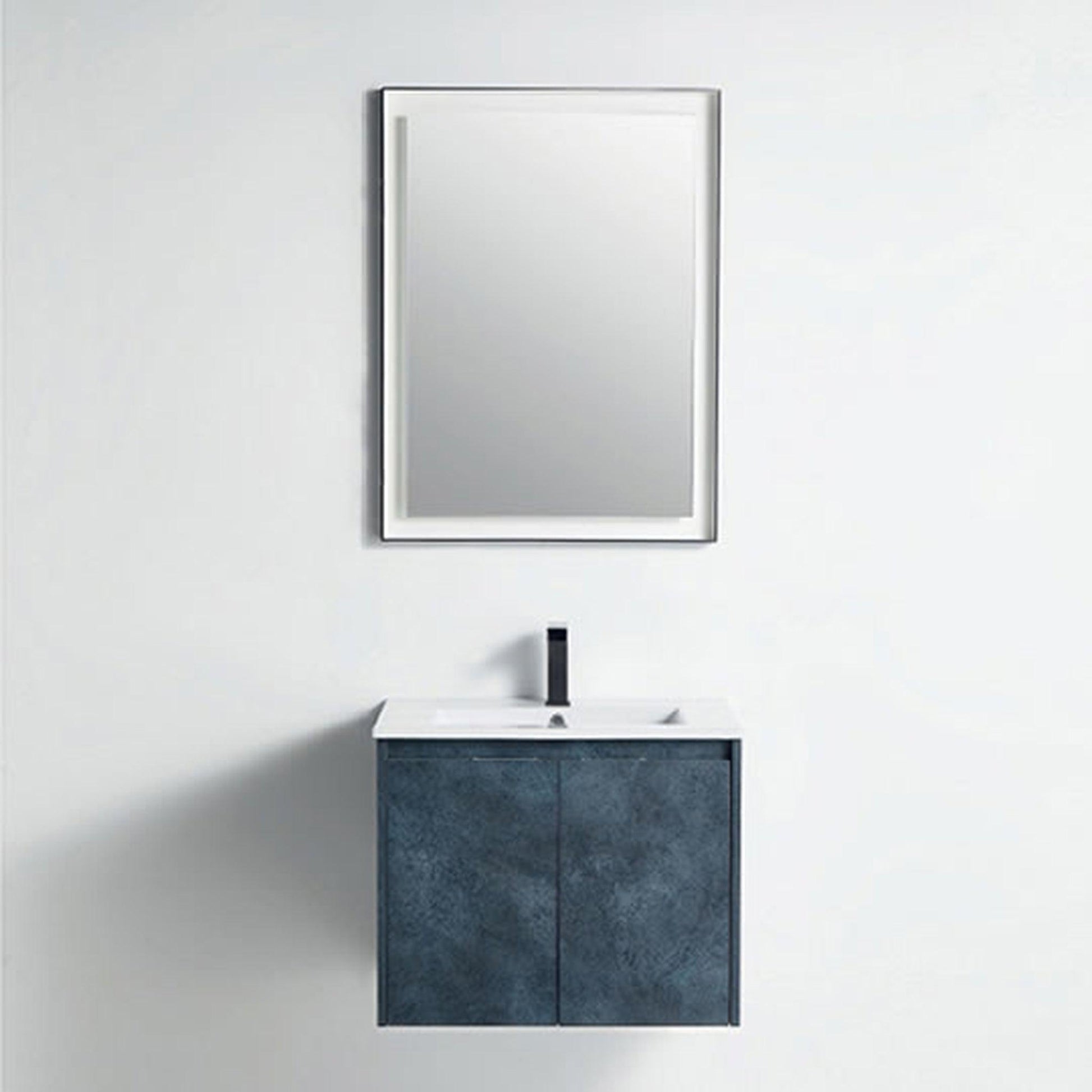 BNK BCB1824BGM Miami Blackish Green Mable Vanity Only Two-Door Soft Close