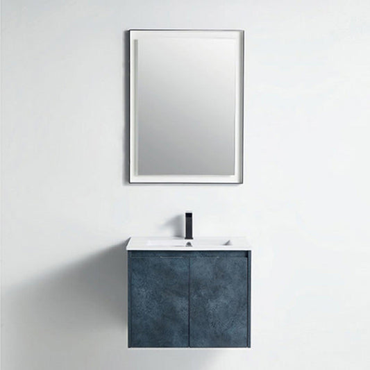 BNK BCB1824BGM Miami Blackish Green Mable Vanity Only Two-Door Soft Close