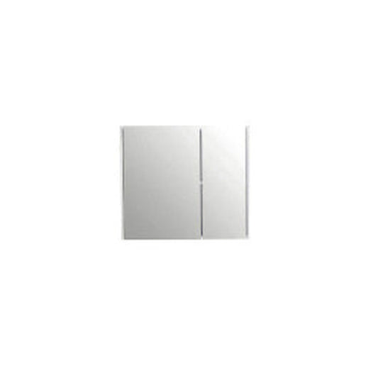 BNK BMC3430WMG Mirror Cabinet White Mable Grain