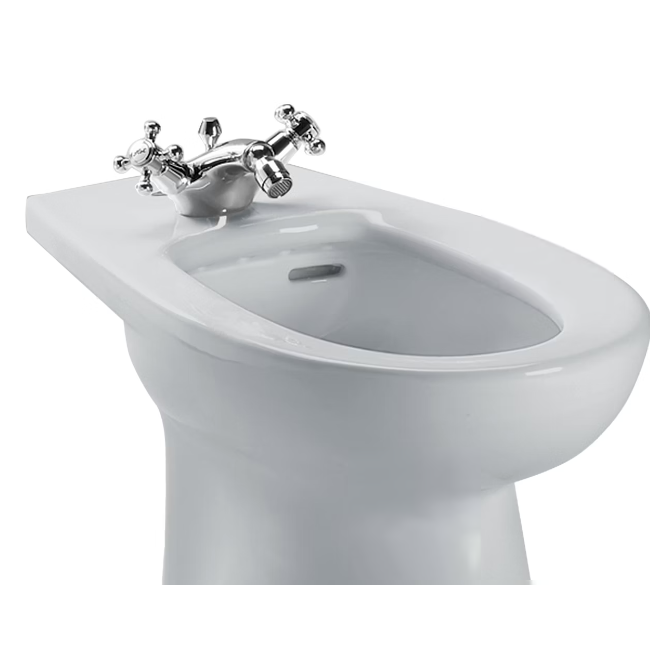 Toto Piedmont Colonial White 1 Hole Center Bidet