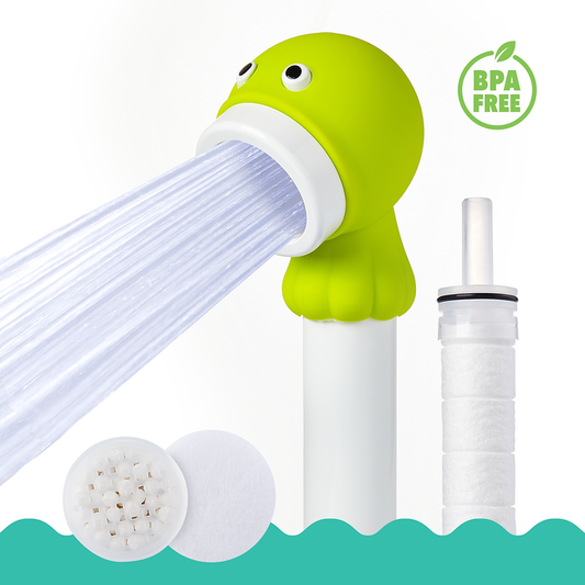 Barumi Livo Octopus Lime Showerhead