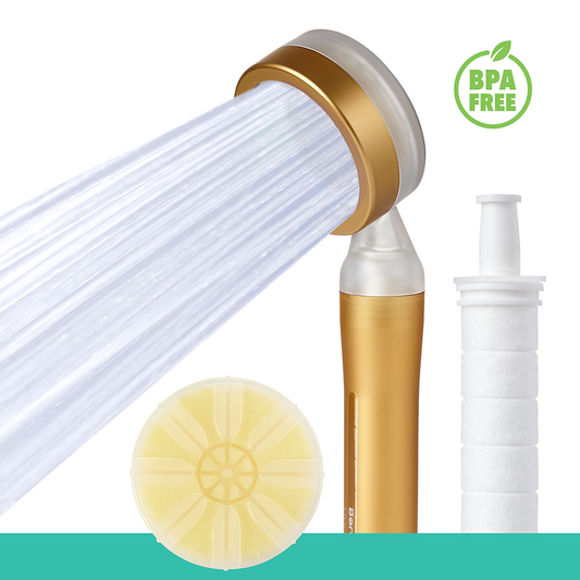 Barumi Pluo Gold Showerhead