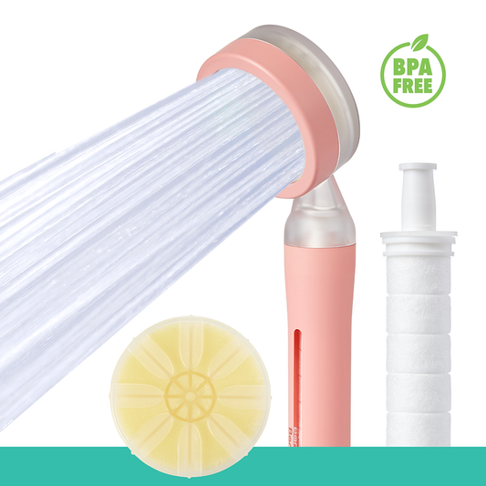 Barumi Pluo Pink Showerhead