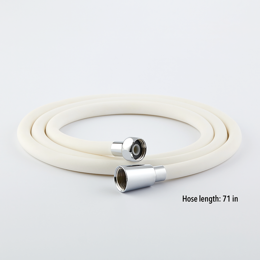 Barumi White Shower Hose