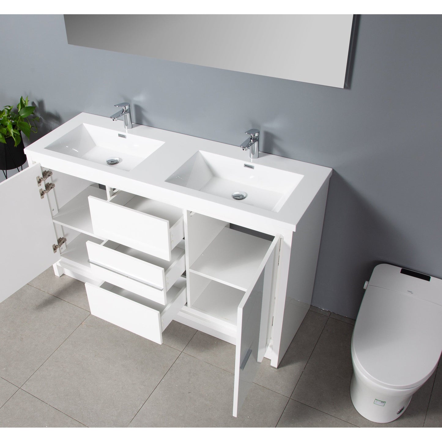 Bathlyn Boardwalk 60" Bathroom Vanity