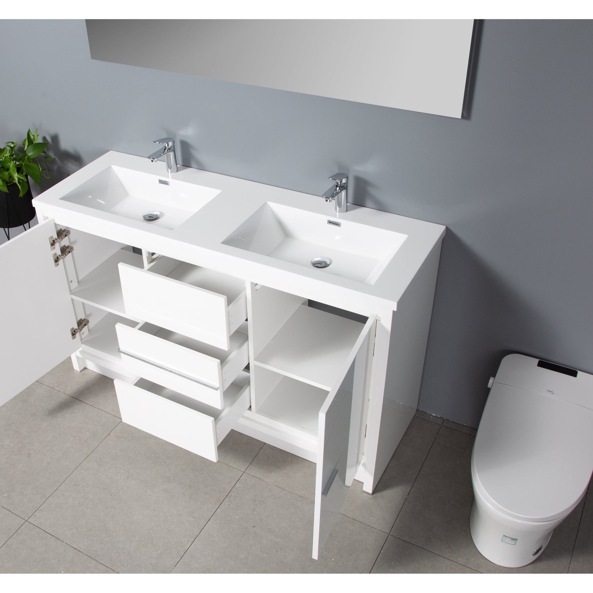 Bathlyn Boardwalk 60" Bathroom Vanity