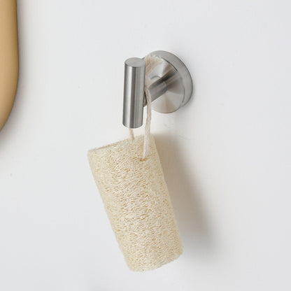 Bathlyn Elizabeth Satin Nickel Stainless Steel J-Hook Robe Hook