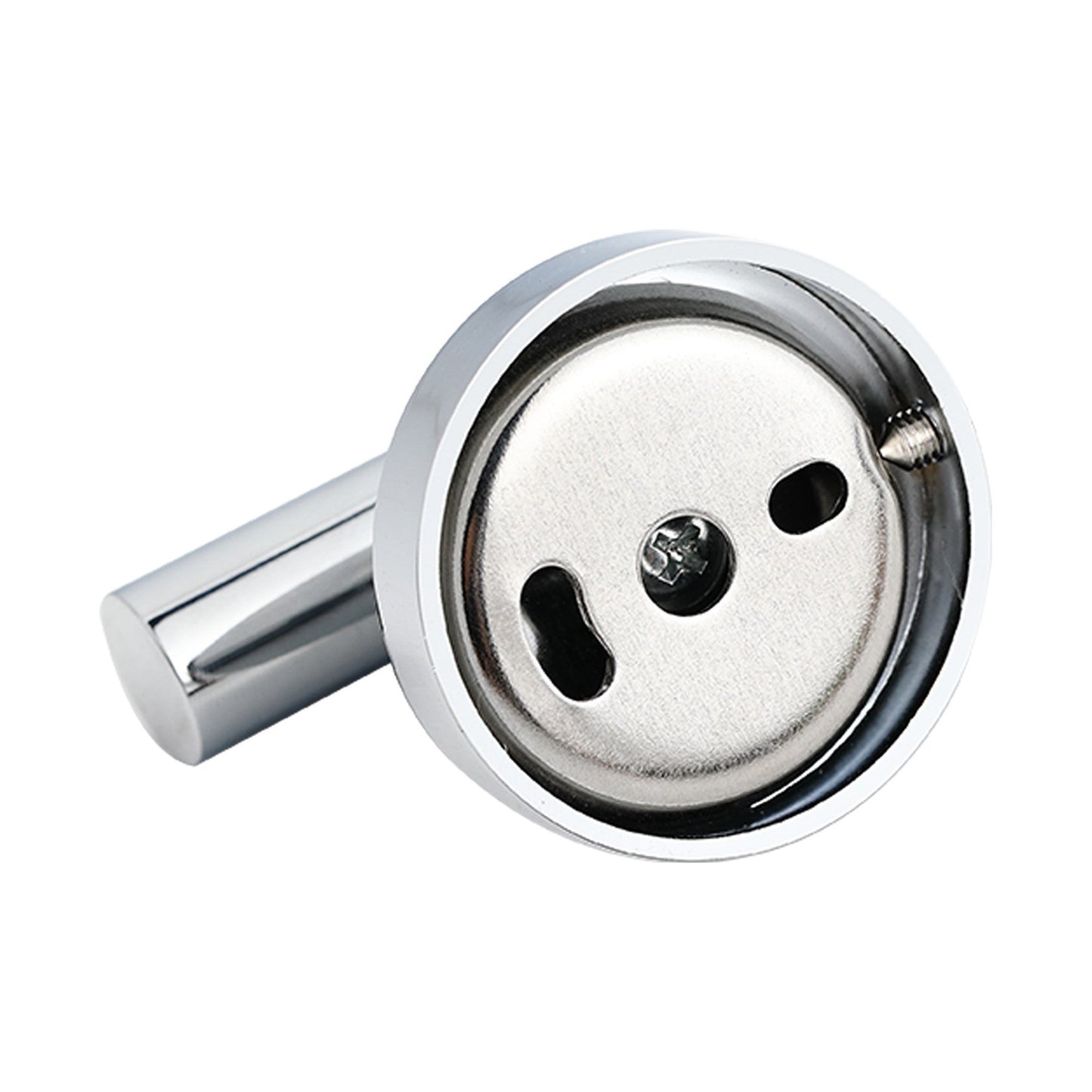 Bathlyn Elizabeth Set of 2 Chrome Stainless Steel J-Hook Robe Hook