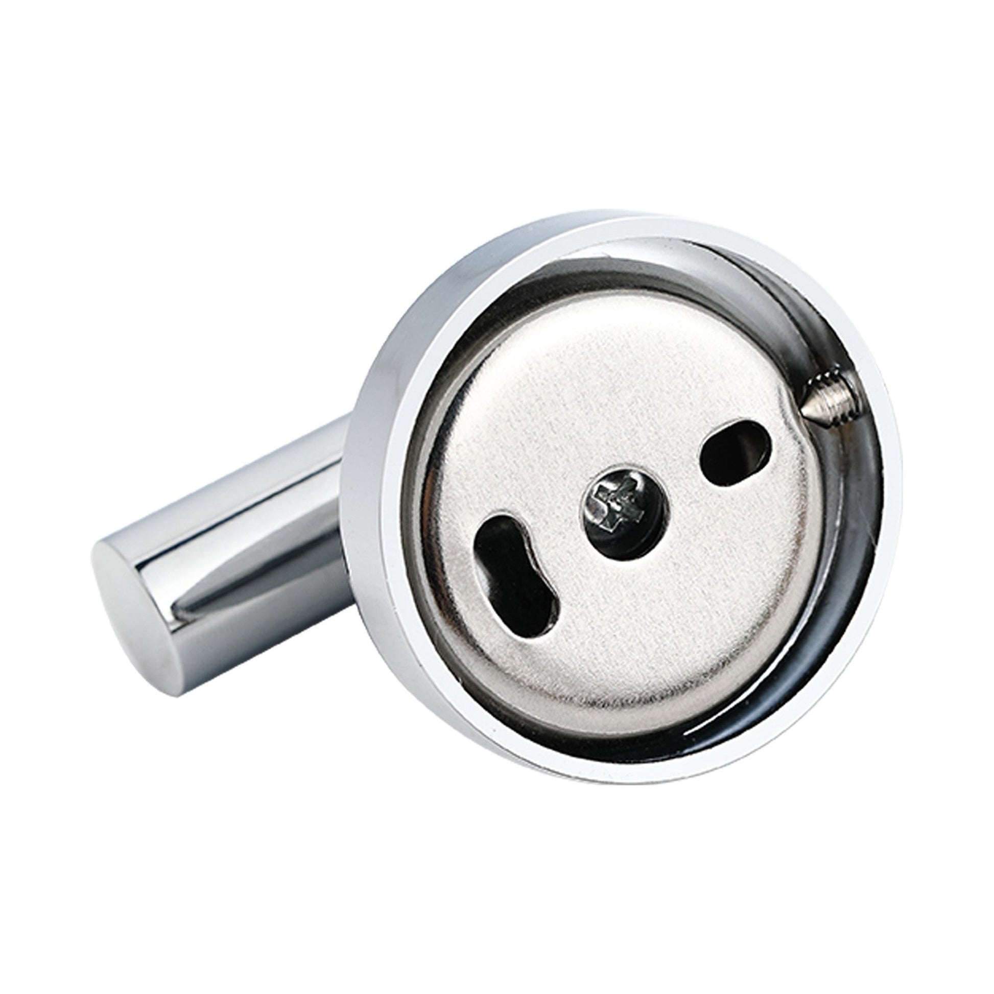 Bathlyn Elizabeth Set of 2 Chrome Stainless Steel J-Hook Robe Hook