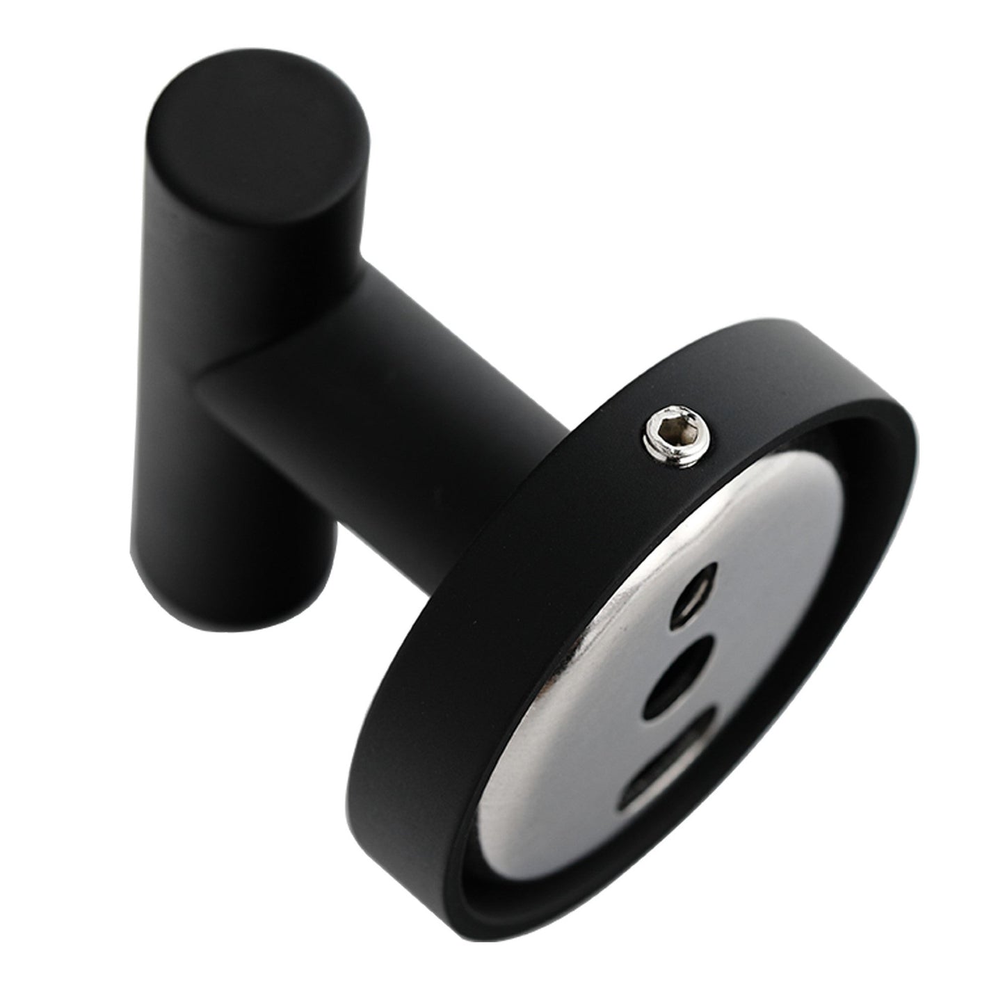 Bathlyn Elizabeth Set of 2 Matte Black Stainless Steel J-Hook Robe Hook