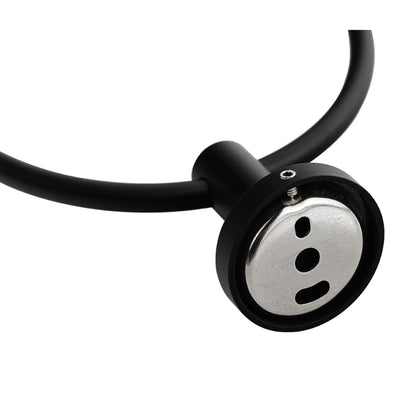 Bathlyn Elizabeth Set of 2 Matte Black Stainless Steel Wall Mounted Towel Ring