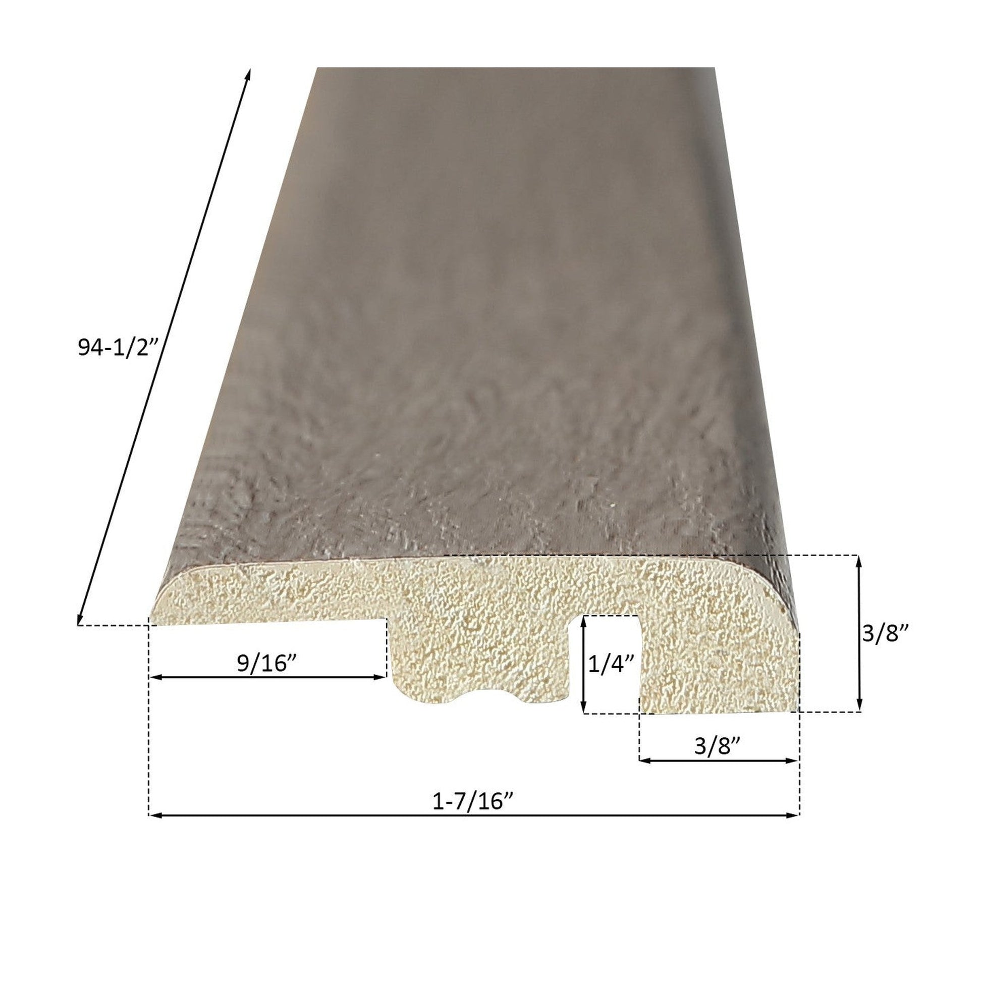 Bathlyn European Oak Collection Dutch Oak End Cap Molding