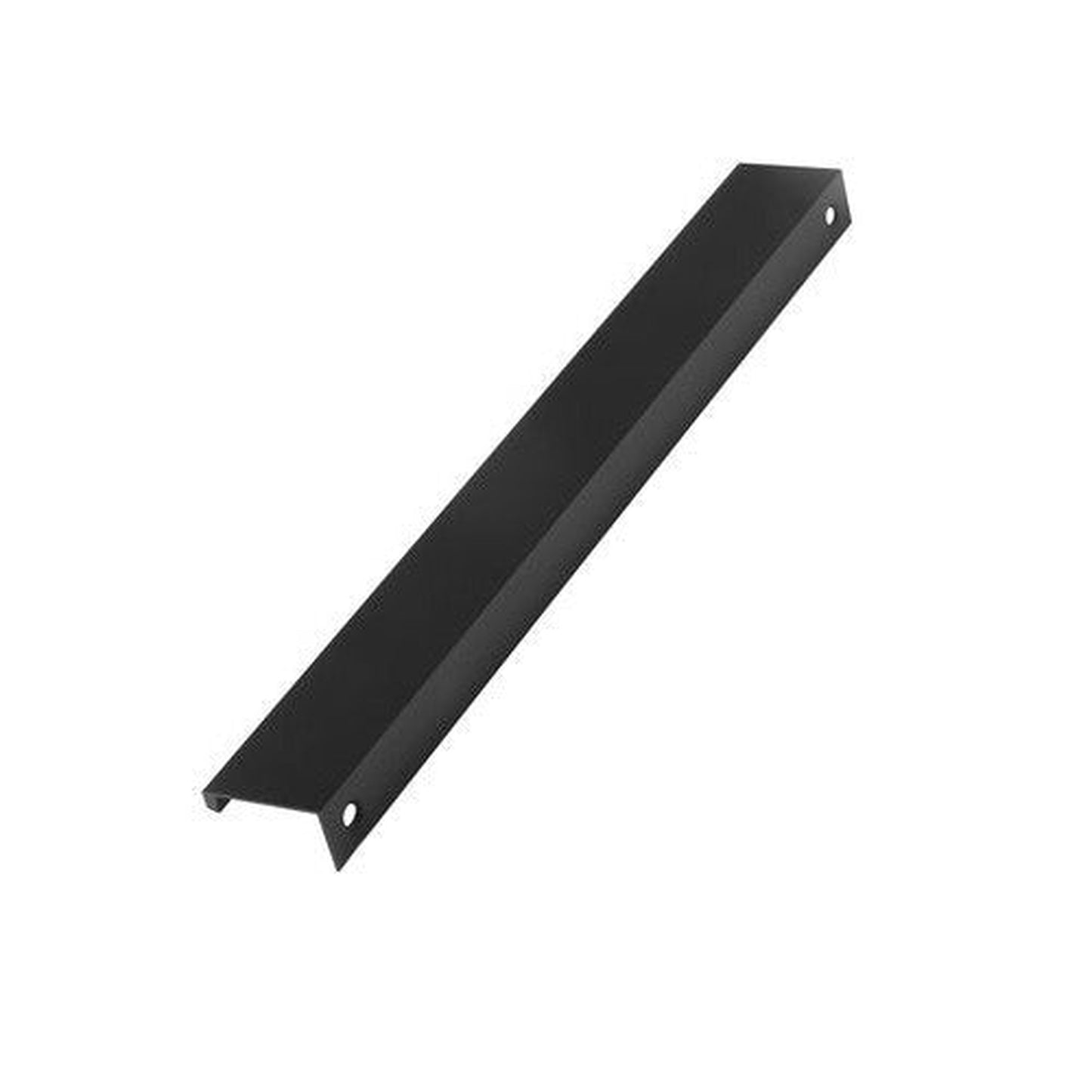 Bathlyn Finger Edge Tap 256mm 30-Pack Matte Black Aluminum Cabinet Pull