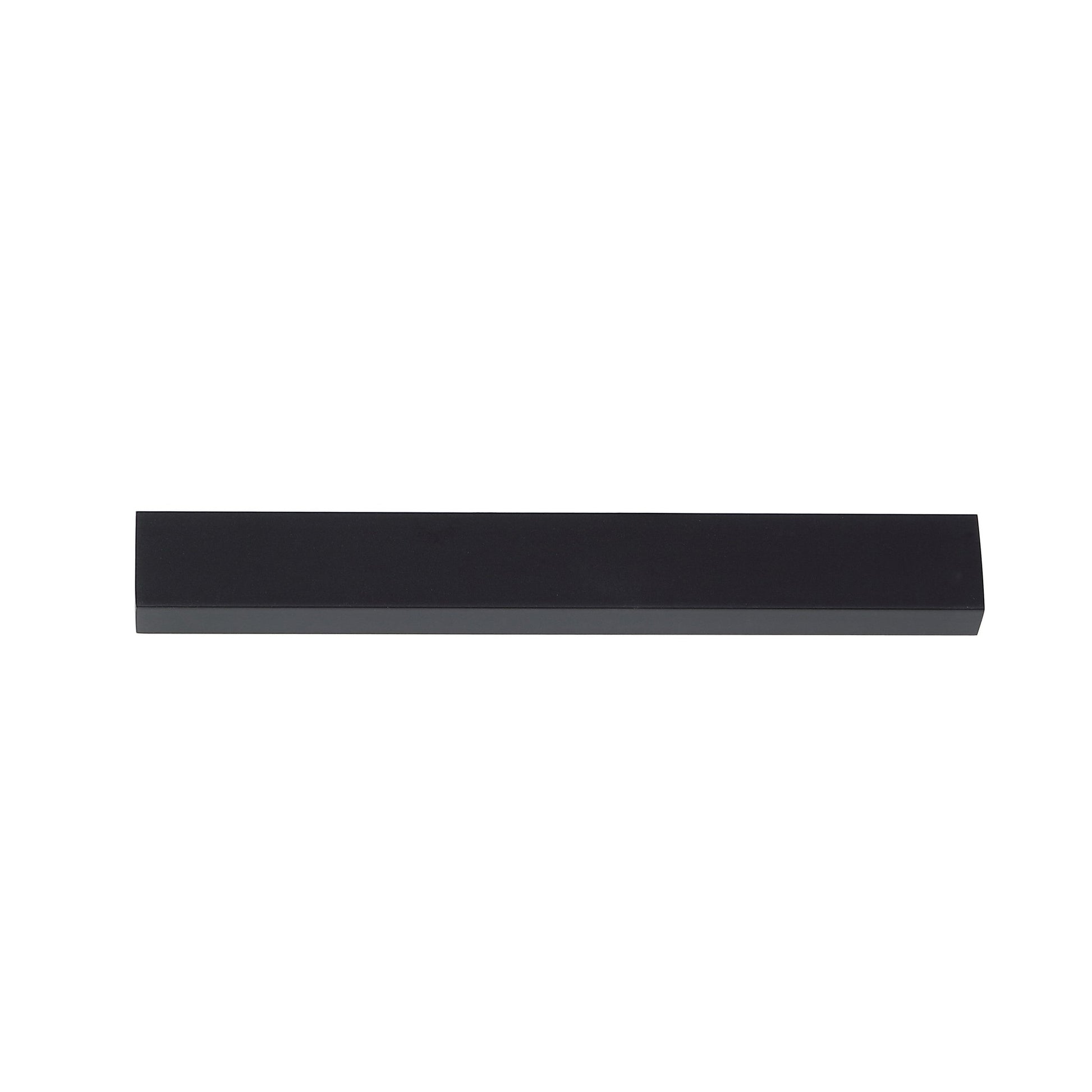 Bathlyn Linden 128mm 10-Pack Matte Black Aluminum Cabinet Pull