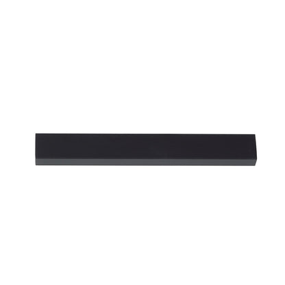 Bathlyn Linden 128mm 10-Pack Matte Black Aluminum Cabinet Pull