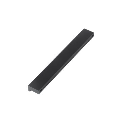 Bathlyn Linden 128mm 10-Pack Matte Black Aluminum Cabinet Pull