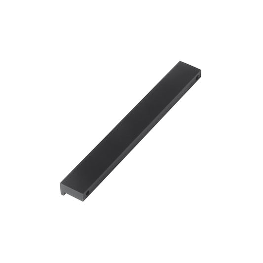 Bathlyn Linden 128mm 10-Pack Matte Black Aluminum Cabinet Pull