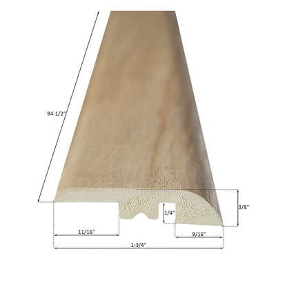 Bathlyn Natural Wood Collection American Hickory Reducer Molding