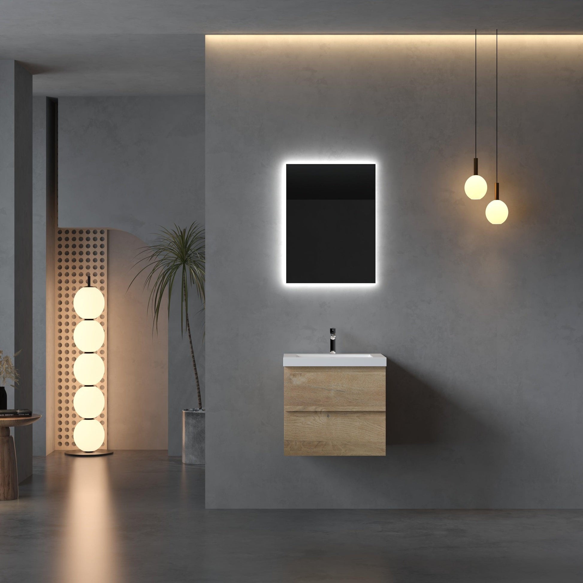 Bathlyn Newport 24" Oak Bathroom Vanity