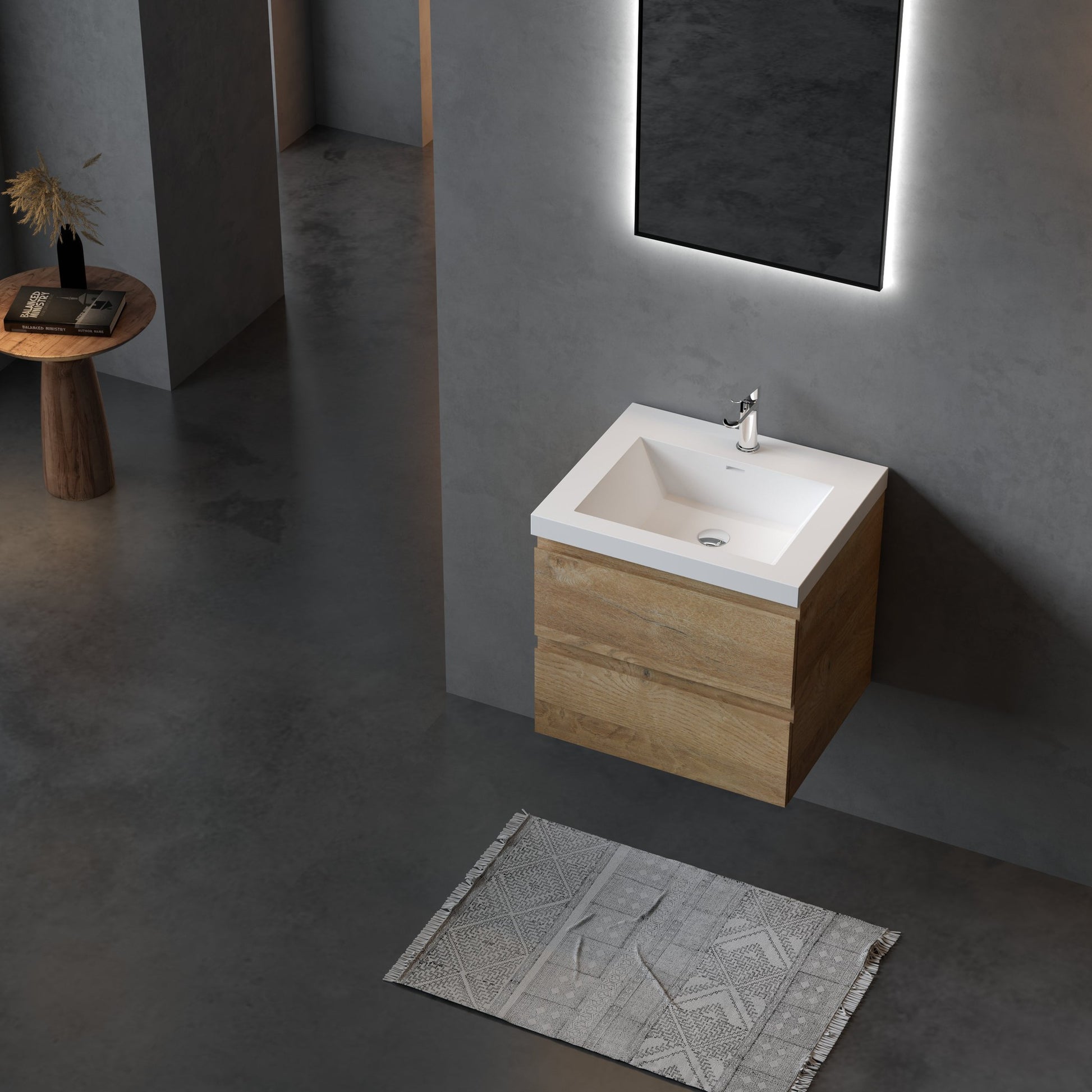 Bathlyn Newport 24" Oak Bathroom Vanity