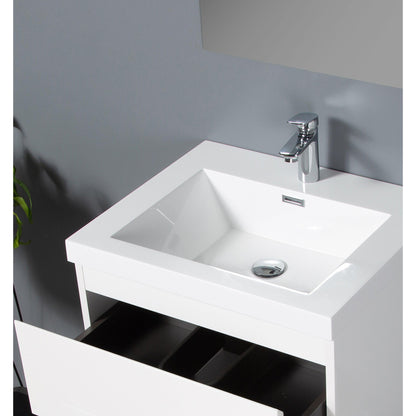 Bathlyn Newport 24" White Bathroom Vanity